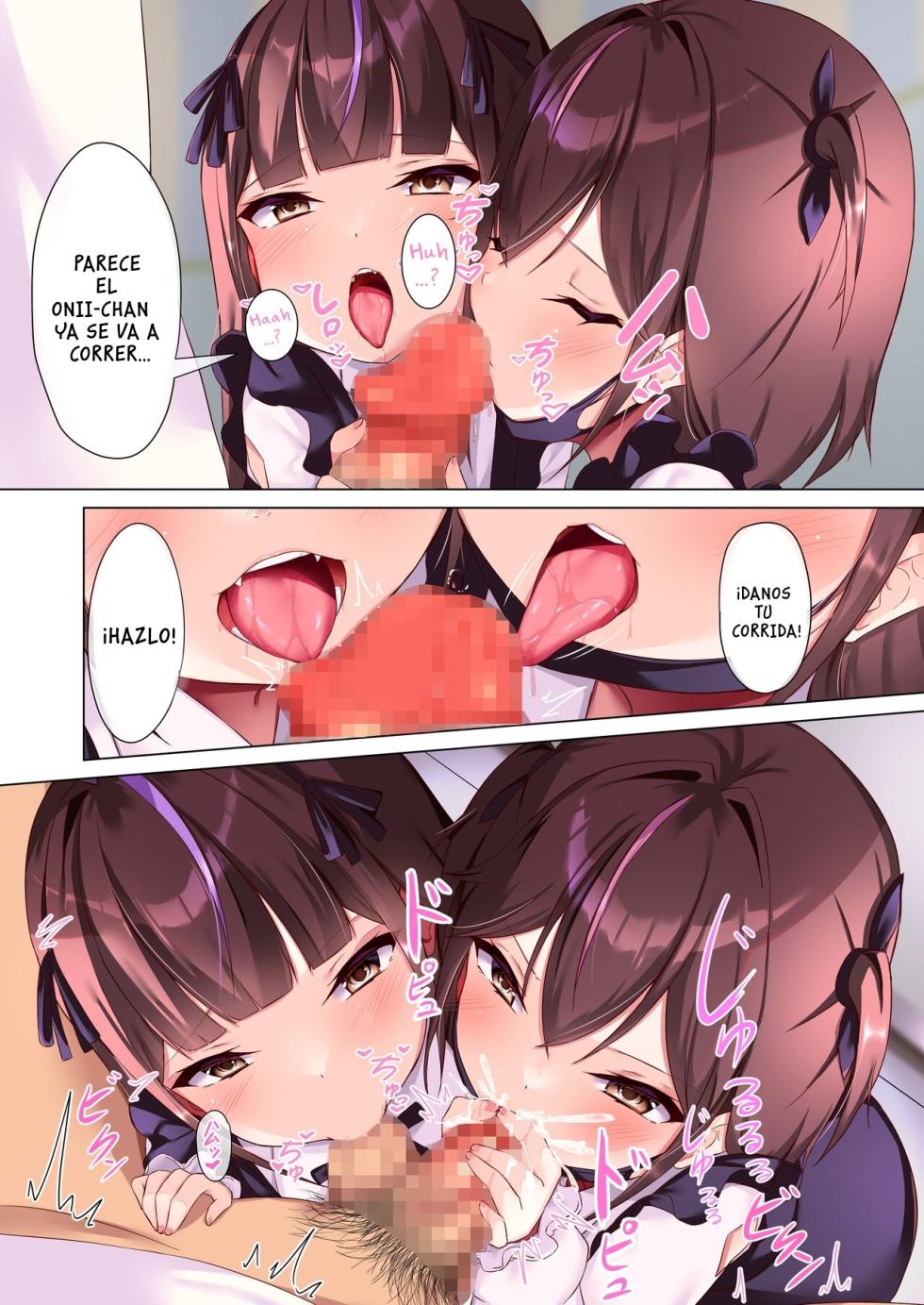 [Hammersaurus] Mesugaki Joui Kan | Dos pequeñas criminales ninfomanas [Spanish] - Page 7