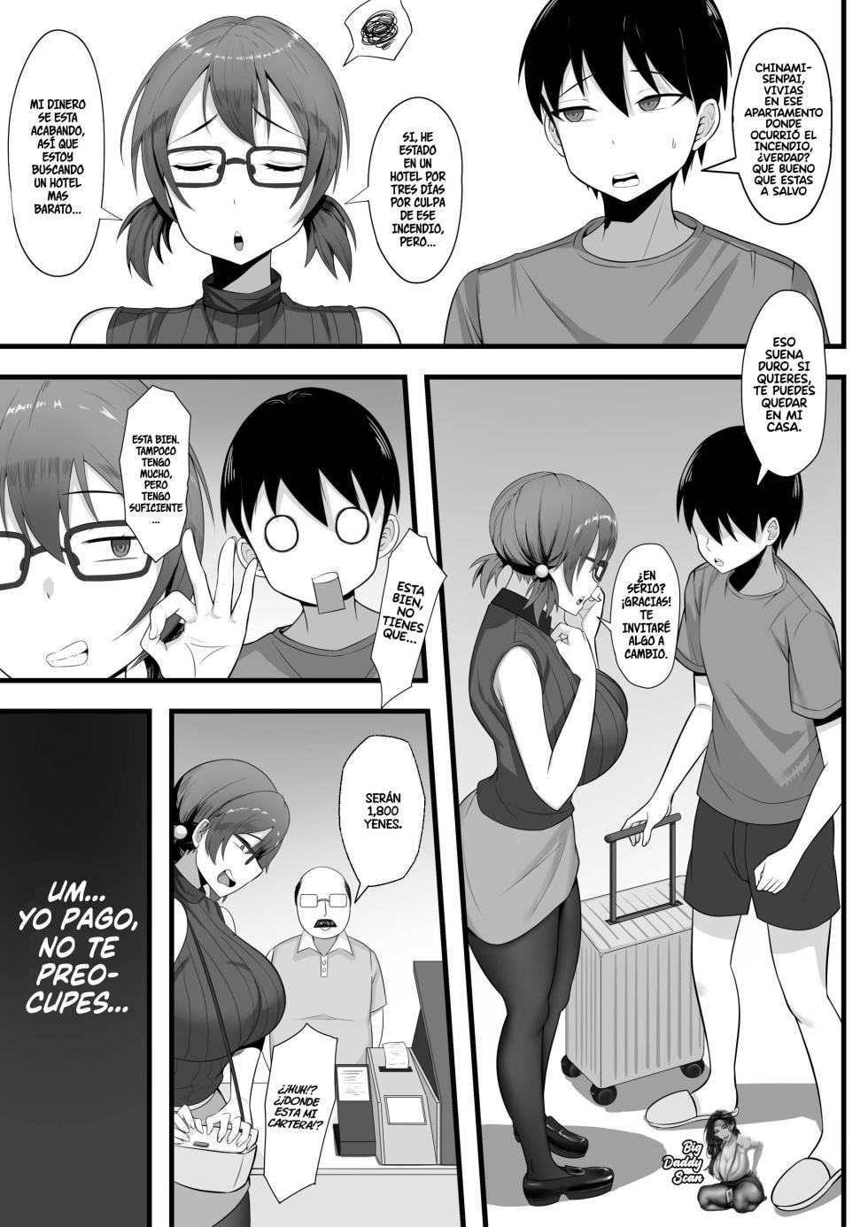 [Hakutamayu] Ore no Joukyou Seiseikatsu 3 Chinami Senpai Hen | Mi vida sexual en Tokio 3 - Pasando Algunos Días Con Chinami-Senpai [Spanish] - Page 6