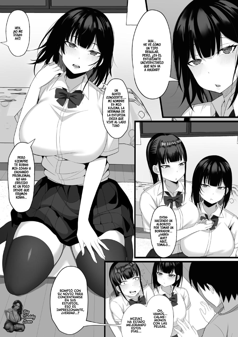 [Hakutamayu] Ore no Joukyou Seiseikatsu 5 Mitsuki no Jitsumai Hen | Mi vida sexual en Tokio 5 - Reunión Con La Hermana Menor De Mizuki [Spanish] - Page 5