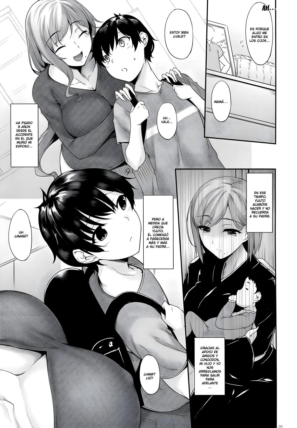 (COMIC1☆15) [In The Sky (Nakano Sora)] Haha Ana - Mother Hole [Spanish] [Union Anime] - Page 4