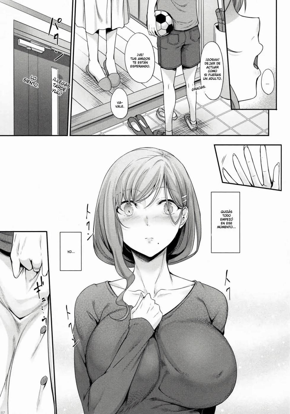 (COMIC1☆15) [In The Sky (Nakano Sora)] Haha Ana - El Agujero de Mama [Spanish] [Union Anime] - Page 6