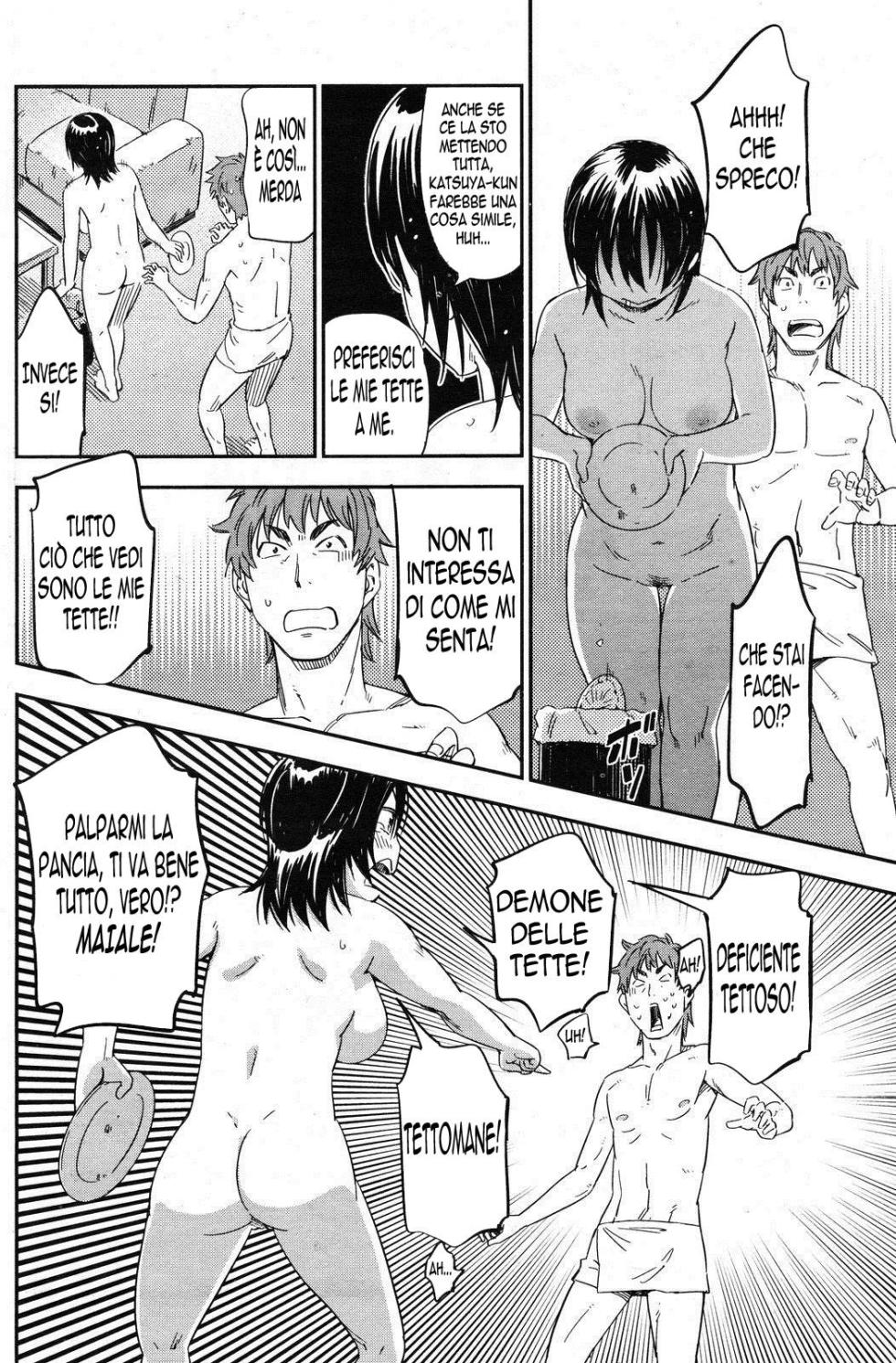 [Konchiki] Yawaraka Kanojo mo Mitai na | Voglio Strizzare la mia Soffice Ragazza (COMIC Kairakuten 2012-03) [Italian] - Page 10