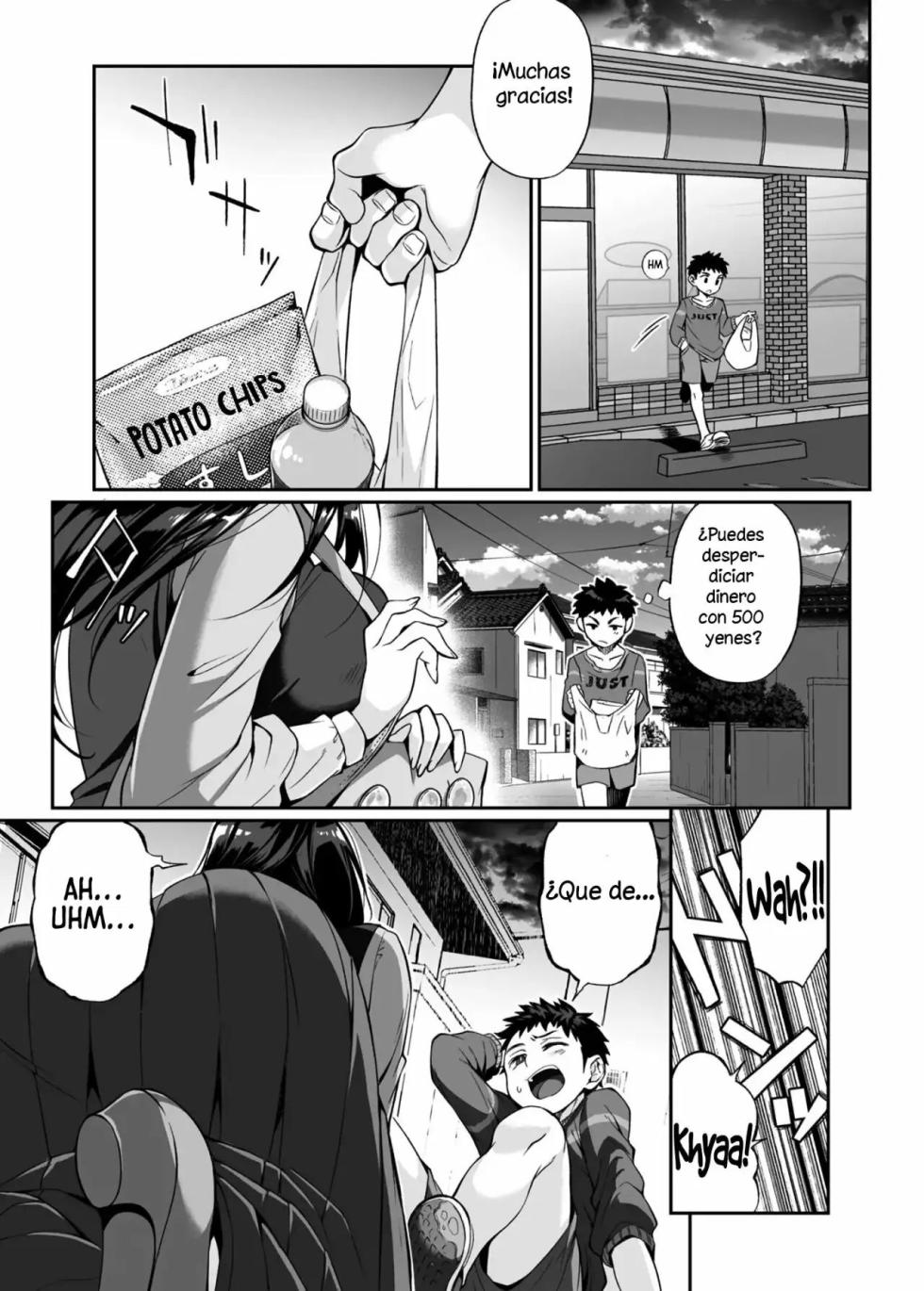 [Junk Food (Teritama Potekora)] Hissatsu Onee-san | Onee-san mortal 1 [Spanish] [Digital] - Page 4