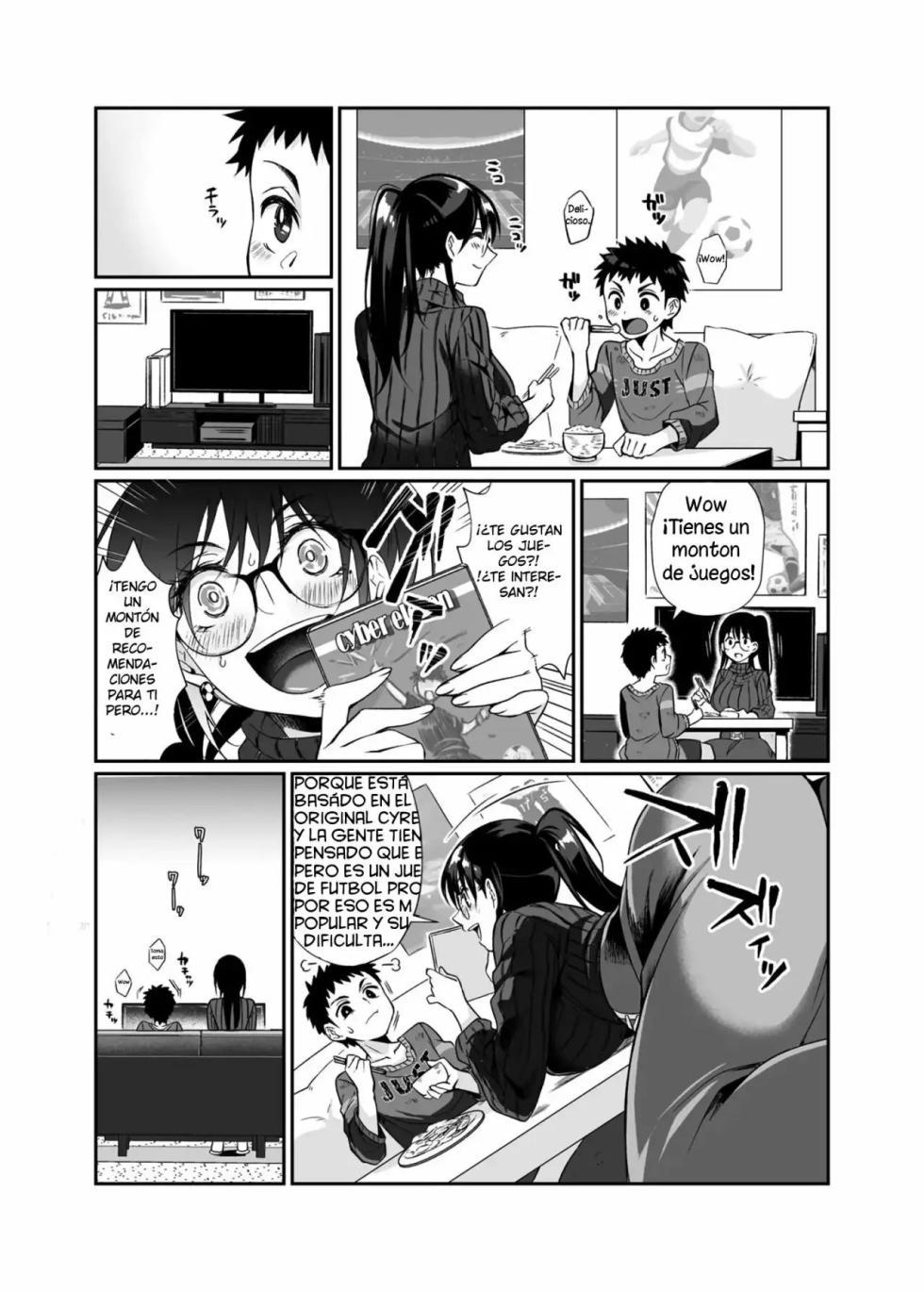 [Junk Food (Teritama Potekora)] Hissatsu Onee-san | Onee-san mortal 1 [Spanish] [Digital] - Page 14
