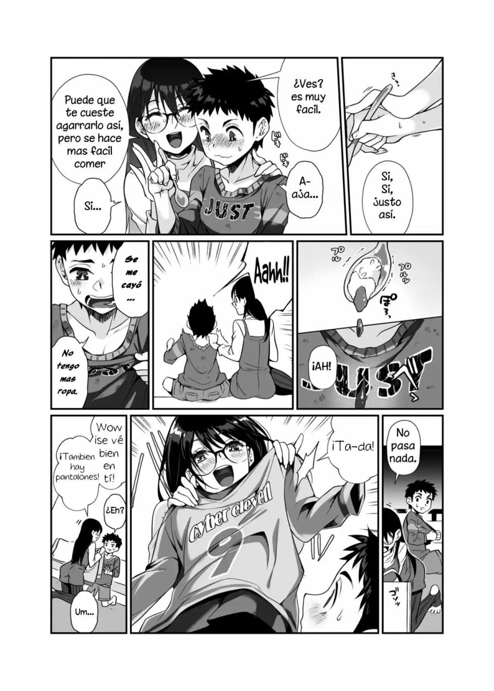 [Junk Food (Teritama Potekora)] Hissatsu Onee-san | Onee-san mortal 1 [Spanish] [Digital] - Page 24
