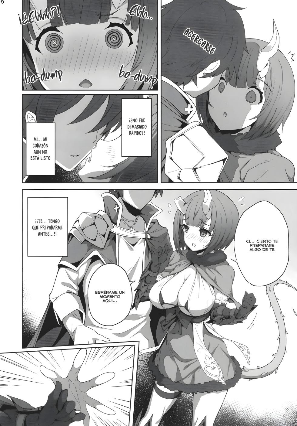 (C97) [Parin to Wareru (Neyonsan)] Deadly Panic | Pánico mortal  (Princess Connect! Re:Dive) [Spanish]  [Moonlight Dragon Scans] - Page 7