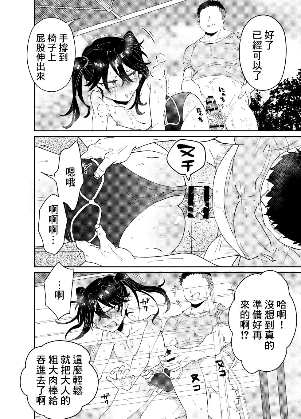 [blue lung] Namaiki Oshiego ni Sukumizu Kisete Kobetsusei Shidou! | 強迫囂張的學生穿上校園泳衣進行個人性指導！ [Chinese] - Page 16