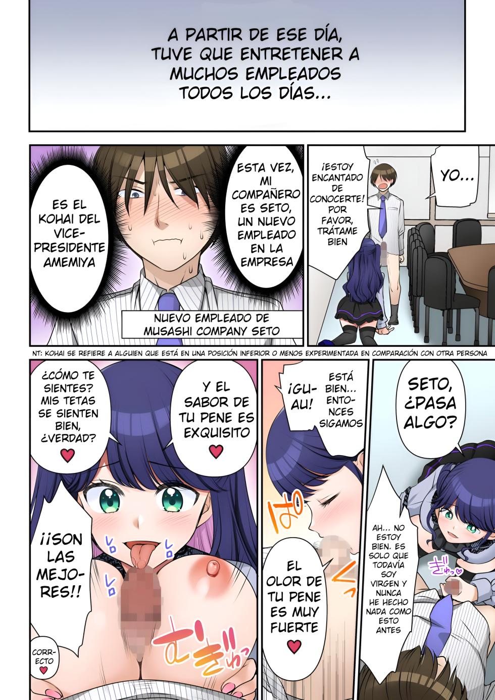 [TSF no F (Sakura Hanatsumi)] Jinsei Henkou Keiyaku Shachou♂ → Sex Hisho♀ | Contrato de cambio de vida Presidente♂ → Sexretaria Sexual♀ [Spanish] - Page 27