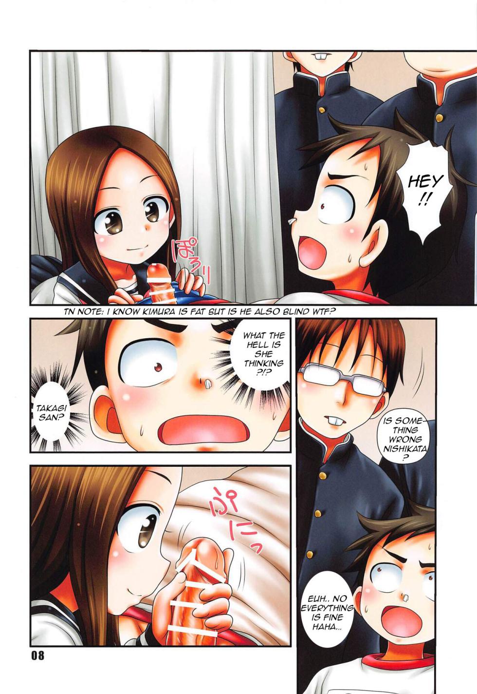 (C103) [HEARTS & CRUSTS (Nanana Nana)] DIAMOND color edition (Karakai Jouzu no Takagi-san) [English] - Page 7