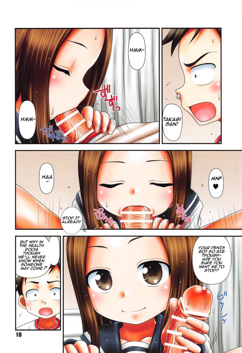 (C103) [HEARTS & CRUSTS (Nanana Nana)] DIAMOND color edition (Karakai Jouzu no Takagi-san) [English] - Page 9