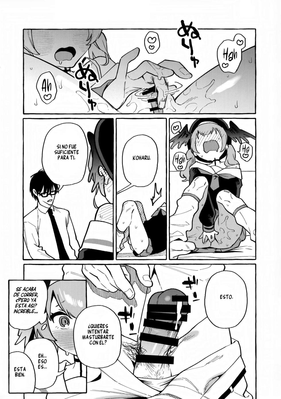 (C102) [Konoshiro Shinko (Yamagara Tasuku, Karasuma Yayoi)] Koharu no Kakoku na Onanie Archive (Blue Archive) [Spanish] - Page 16