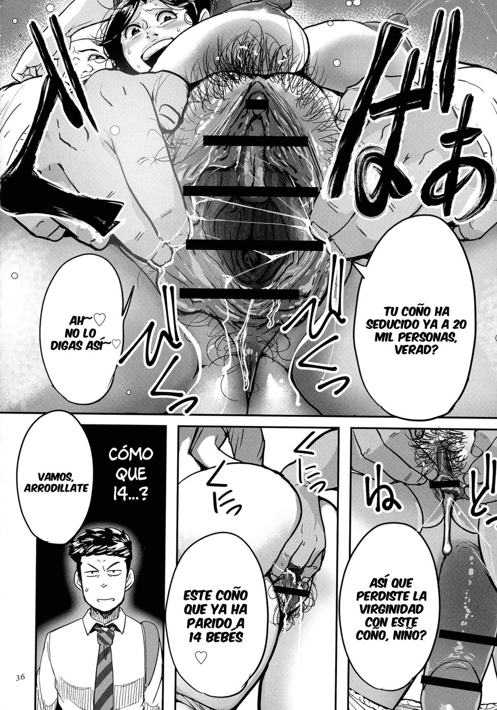 [Mokuzou] Tonikaku SEX ga Shitai Obaa-san, Ryouko Ch. 2 [Spanish] [Anything] - Page 10