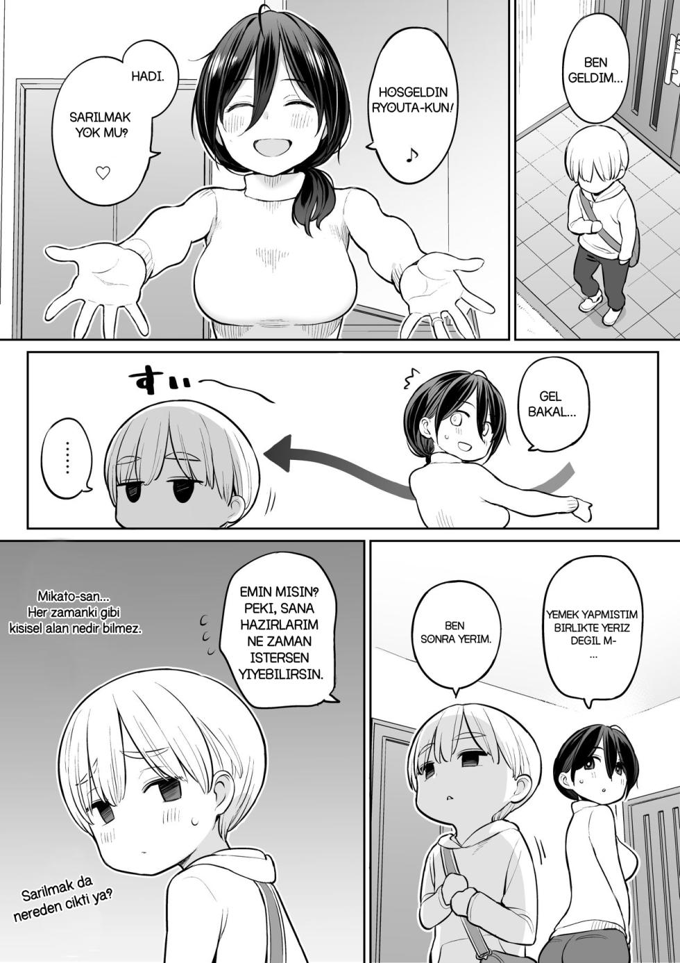 (Nora Higuma) Ejaculated For The First Time Using His Stepmom (Yeni Annesi Sayesinde Cinselligi Kesfediyor) [Turkish] [azginkedyy] - Page 2