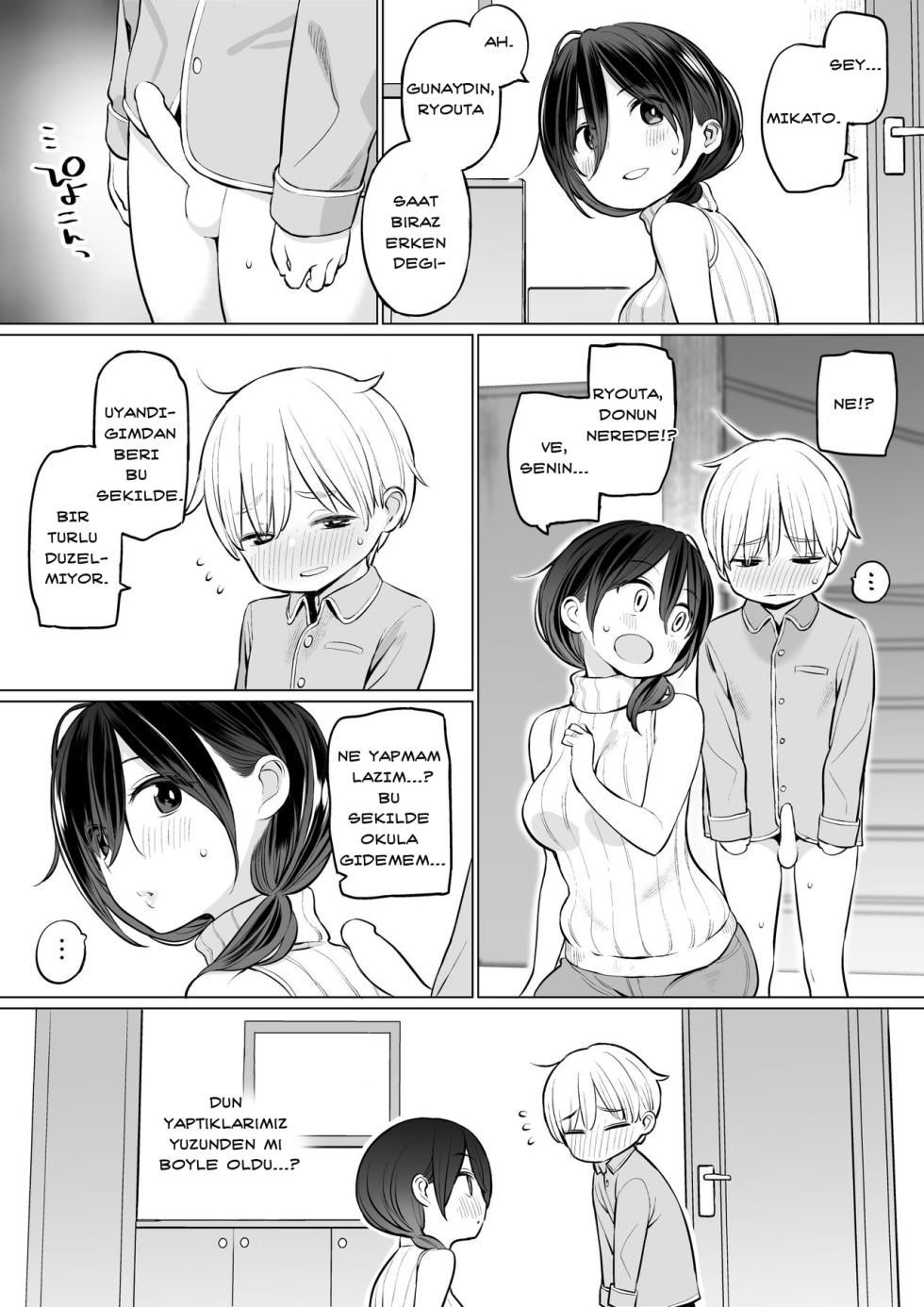 (Nora Higuma) Ejaculated For The First Time Using His Stepmom (Yeni Annesi Sayesinde Cinselligi Kesfediyor) [Turkish] [azginkedyy] - Page 18