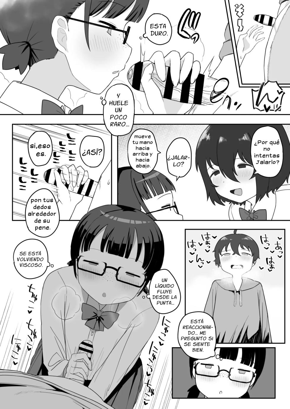 [Darezuka] Toilet no Jimiko-san | Agujero en el baño de niños [Spanish] - Page 9