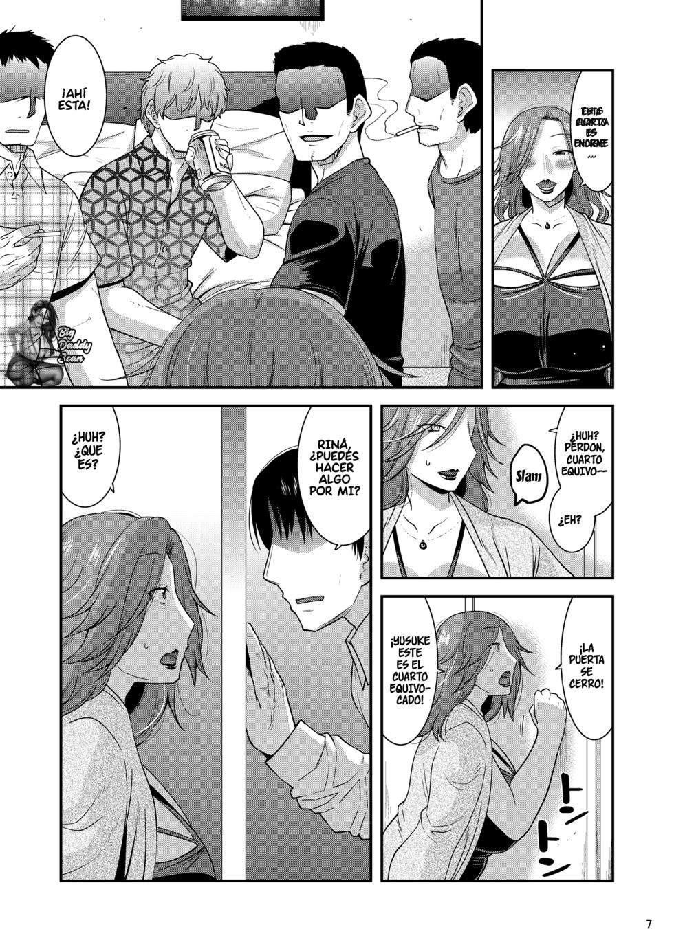 [gos to vi (Utamaro)] Chijoku ni Harami Datsu Maso Tsuma | La Esposa Masoquista Que Cae En La Humillacion Sexual Y Queda Embarazada [Spanish] [Big Daddy Scan] [Digital] - Page 6