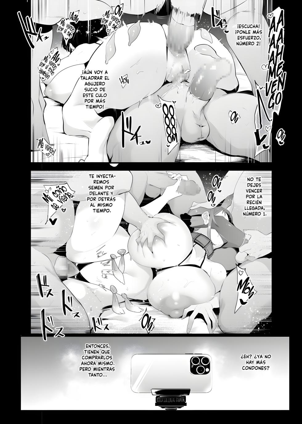 [SOUND MILK (Otochichi)] Fella Mask Fujin 2 Takahashi Reiko Fujin no Baai | La Esposa De La Mascara de Mamadas 2 El Caso de Takahashi Reiko [Spanish] - Page 35