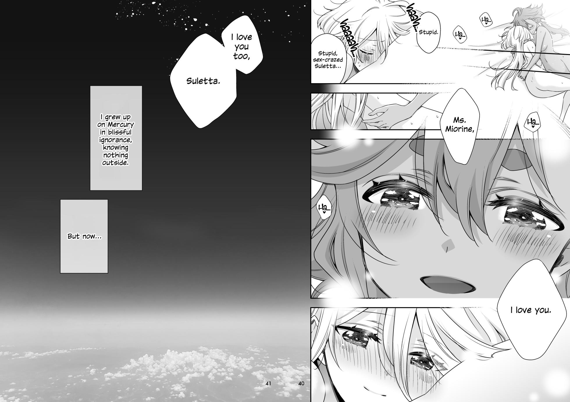 [Waterfall (Takano Saku)] Shiawase na Hibi -if- | Days of Happiness -if- (Mobile Suit Gundam: The Witch from Mercury) [English] [Digital] - Page 36