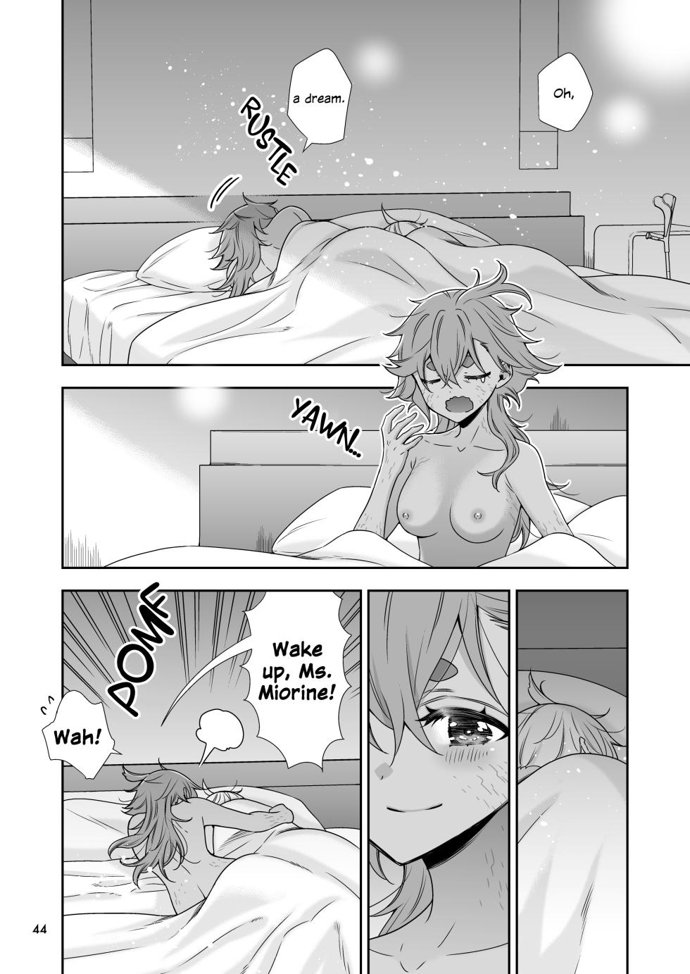 [Waterfall (Takano Saku)] Shiawase na Hibi -if- | Days of Happiness -if- (Mobile Suit Gundam: The Witch from Mercury) [English] [Digital] - Page 38