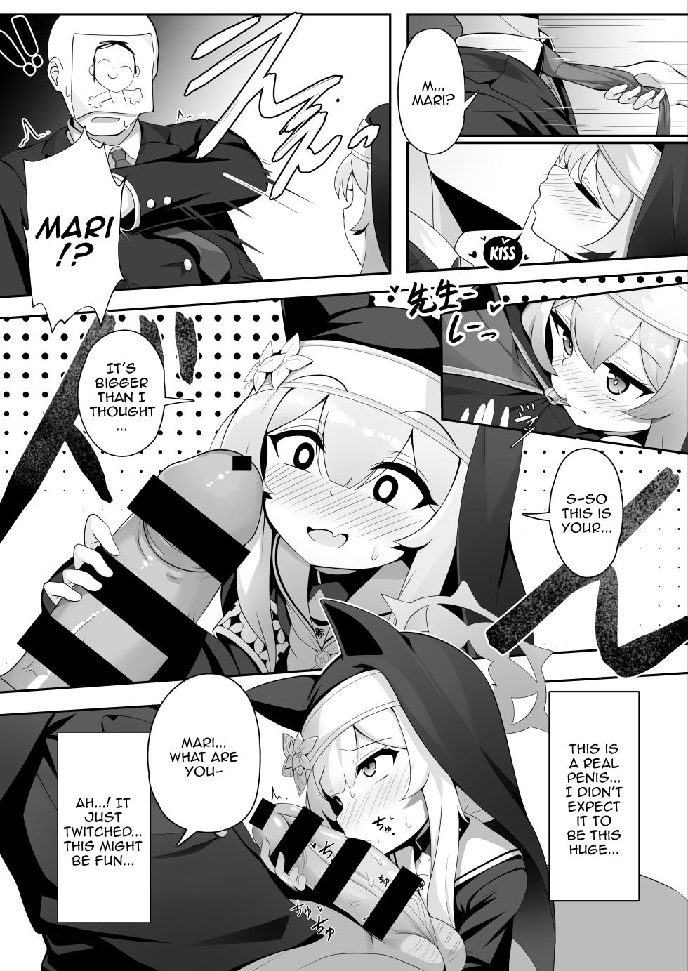 [Kairaku (Ishinose)] Mari no Himitsu | Mari's Secret (Blue Archive) [English] {Doujins.com} [Digital] - Page 10