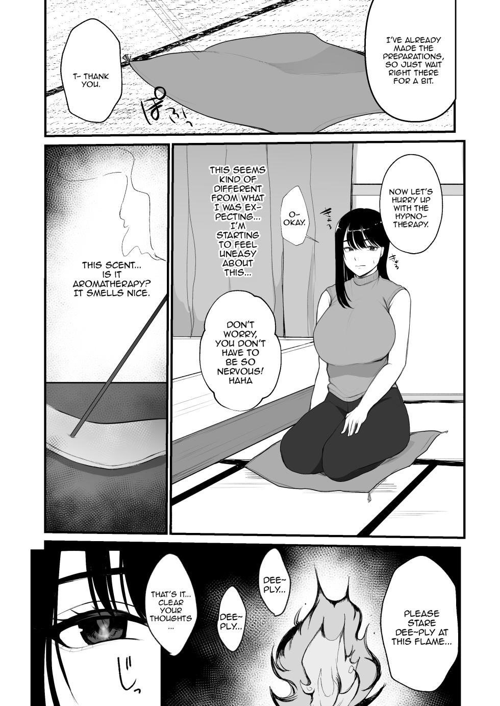 [Nanda Kono Sekai (Giriken)] Ninkatsu Hitozuma Akutoku Saimin Ryouhou de Gokainin | A Housewife Looking To Get Pregnant Gets Inseminated By The Wrong Person Misusing Hypnosis Therapy [English] {Doujins.com} - Page 5