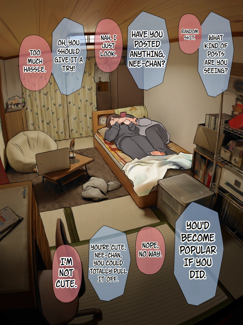 [Hanpatsu Zokusei] Ane to no Nichijou Kaiwa | Everyday Conversations With My Big Sister [English] [WayVZ] [Ongoing] - Page 28