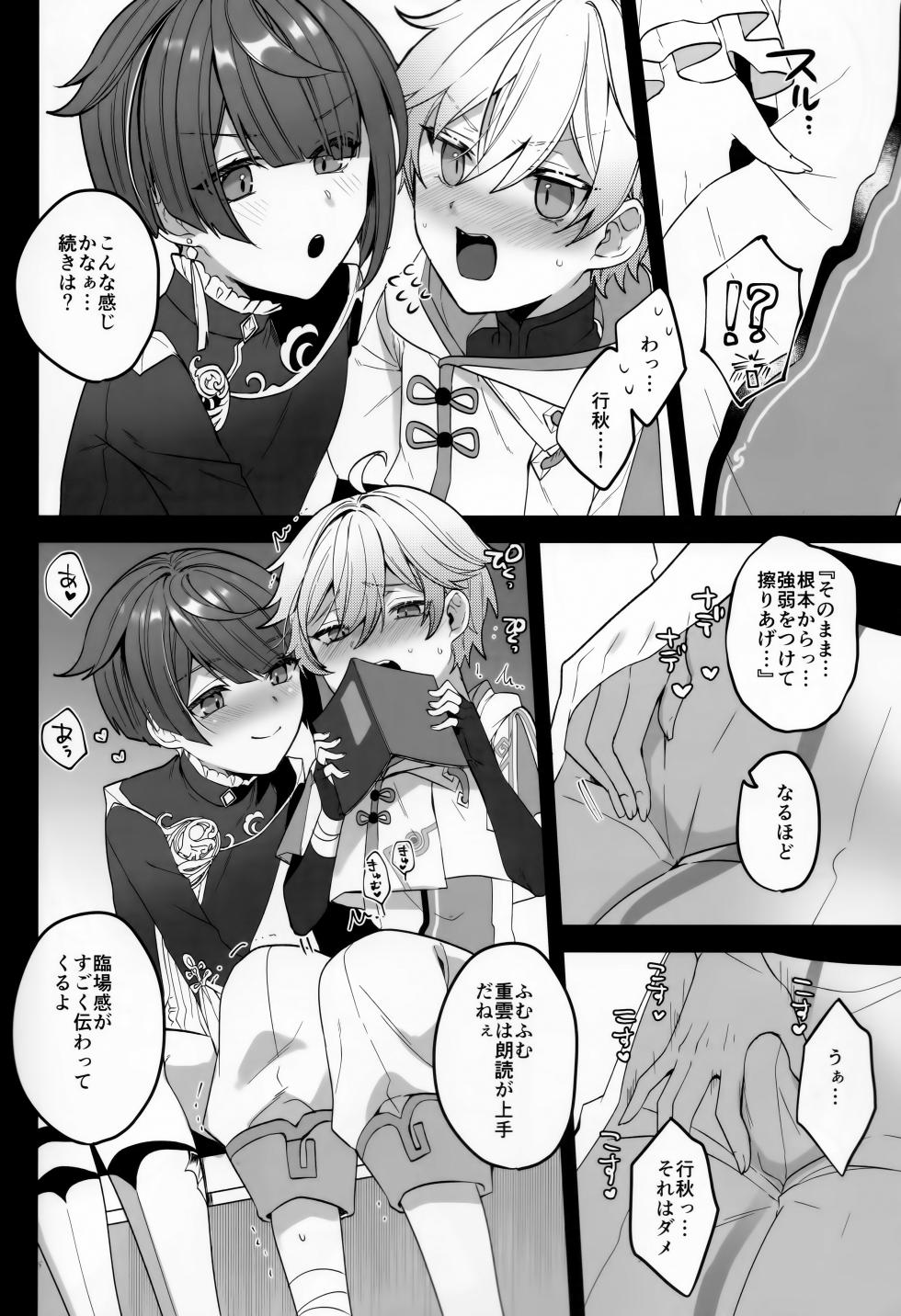 (Kami no Eichi) [Kuensan1350 (Kusothumu)] Shigeyuki Shoko de xx Shiteru no (Genshin Impact) - Page 7