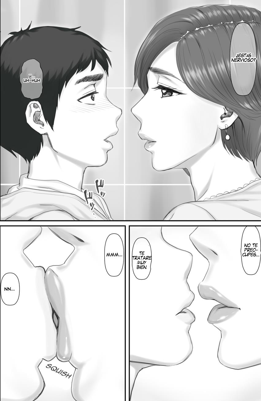 [Ponkotsu Damashii] Boku no Kanojo wa 40-sai no Hitozuma 1-3 [Spanish] - Page 24