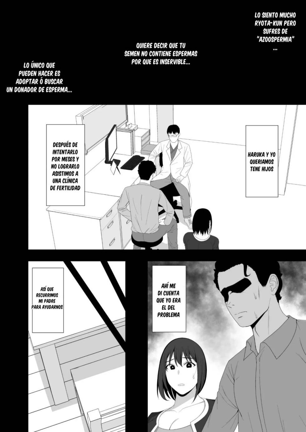 [Kyosuu (GFRP)] Haruka to Oyaji no Kozukuri Shuukan [Spanish] [La Muerte es Vida] - Page 7