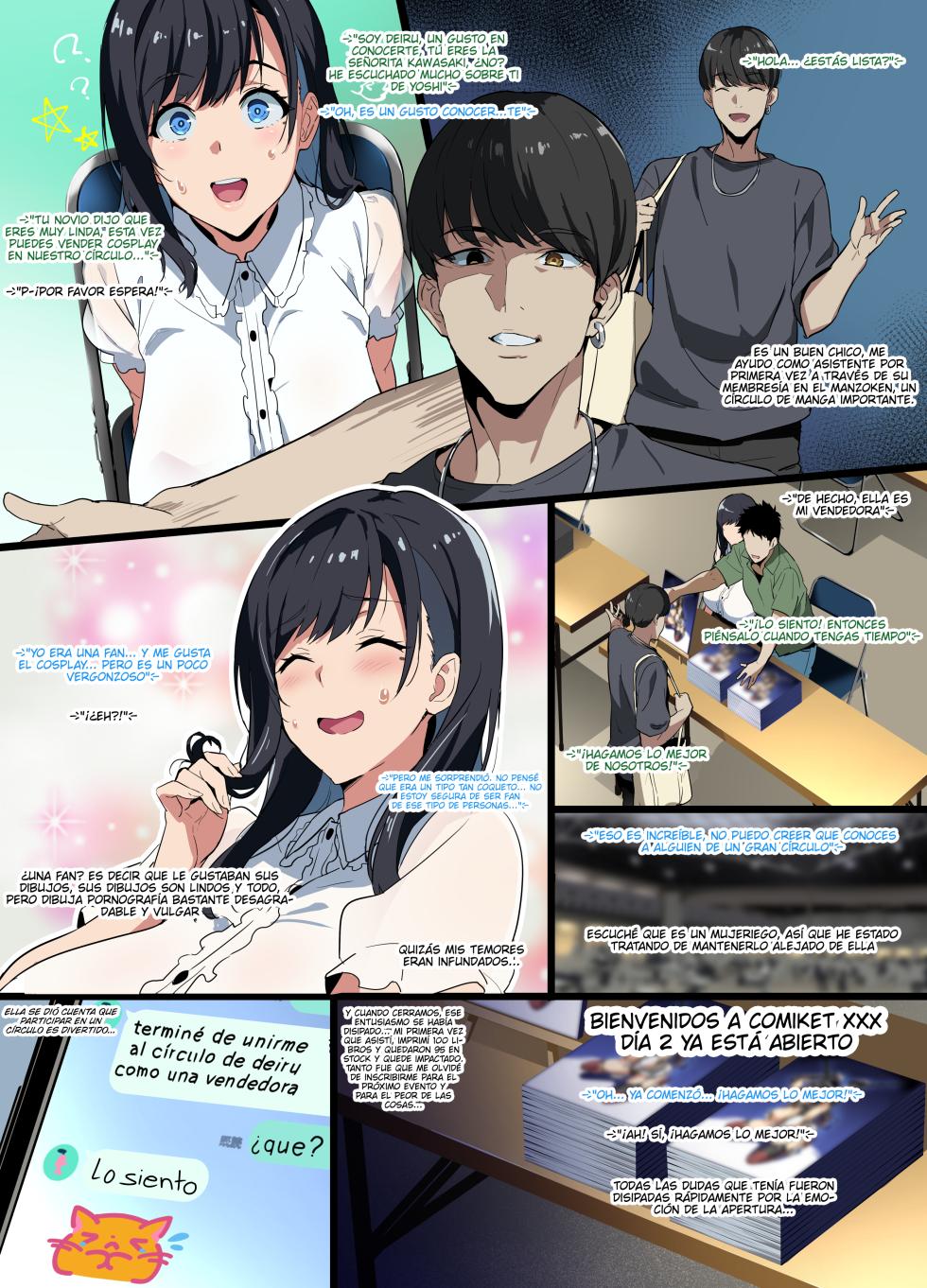 [Takeda Hiromitsu] Layer Kanojo | Cosplayer Girlfriend [Spanish] [Decensored] - Page 3