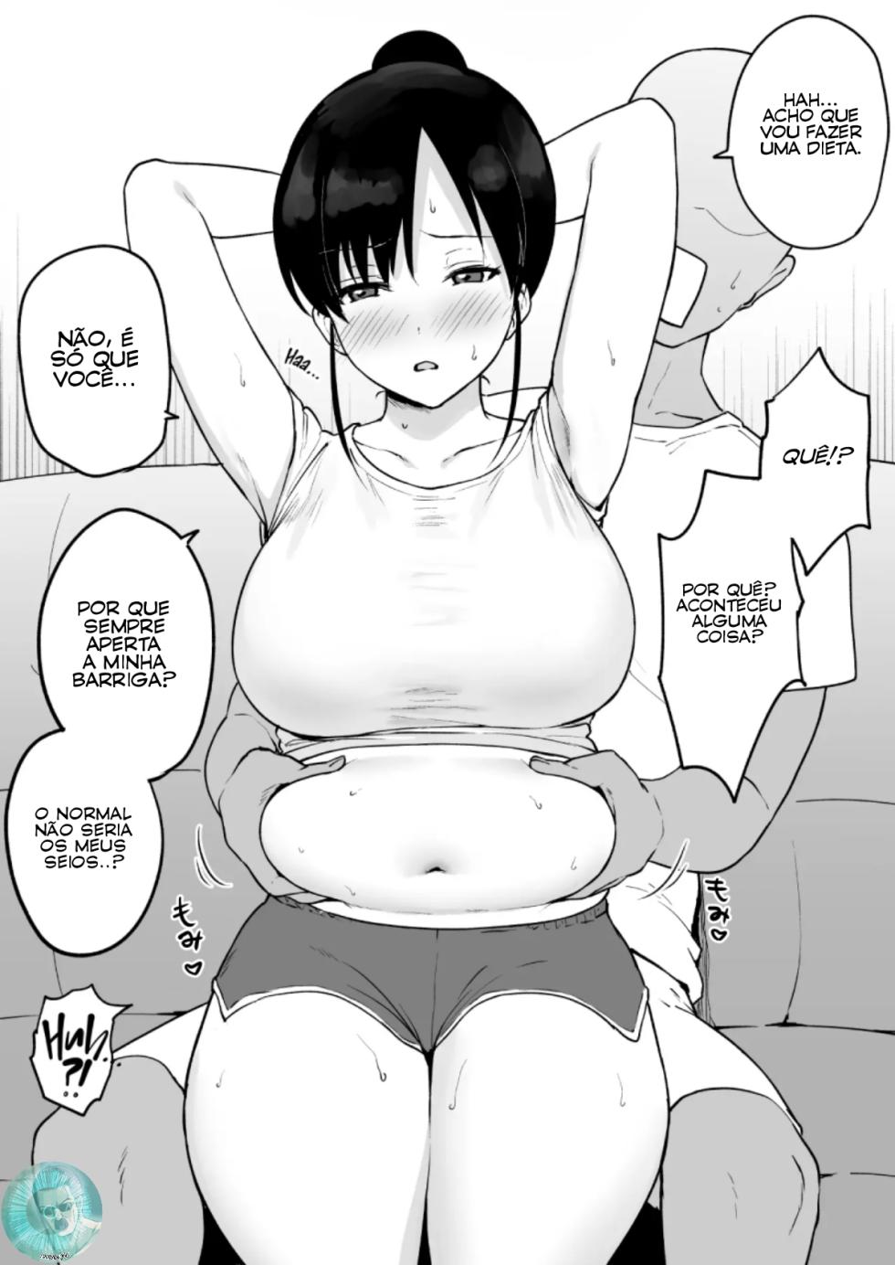 [Yue] Yasetai Kanojo VS Zettai ni Yasete Hoshikunai Kareshi | Girlfriend Who Wants to Lose Weight vs Boyfriend Who Absolutely Doesn’t Want Her To [Portuguese-BR] - Page 1