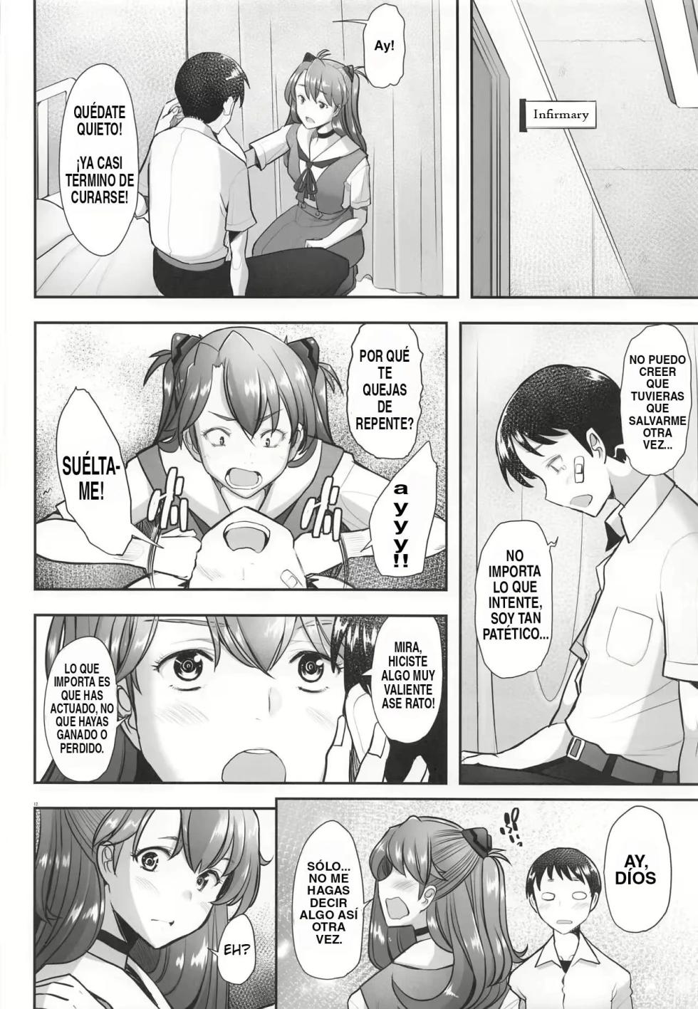 (COMIC1☆20) [Kohakutei (Sakai Hamachi)] Reincarnation | Reencarnación (Neon Genesis Evangelion) [Spanish] - Page 11