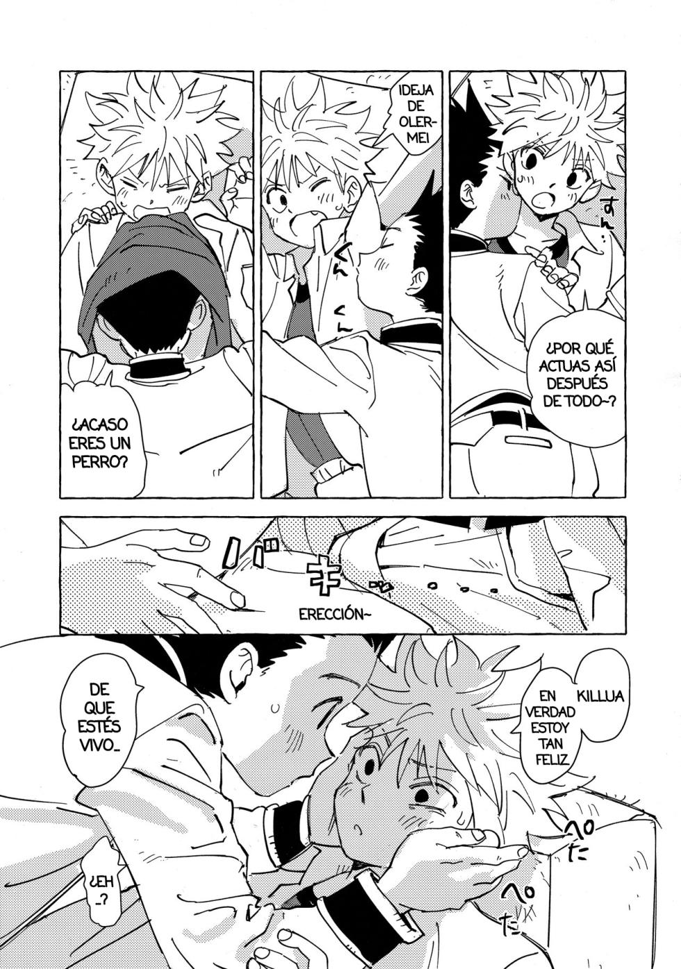 [Watagashi Maker (Tomiko)] Otona no Manegoto | Imitación Adulta (Hunter x Hunter) [Spanish] [Starlit Fansub] - Page 27