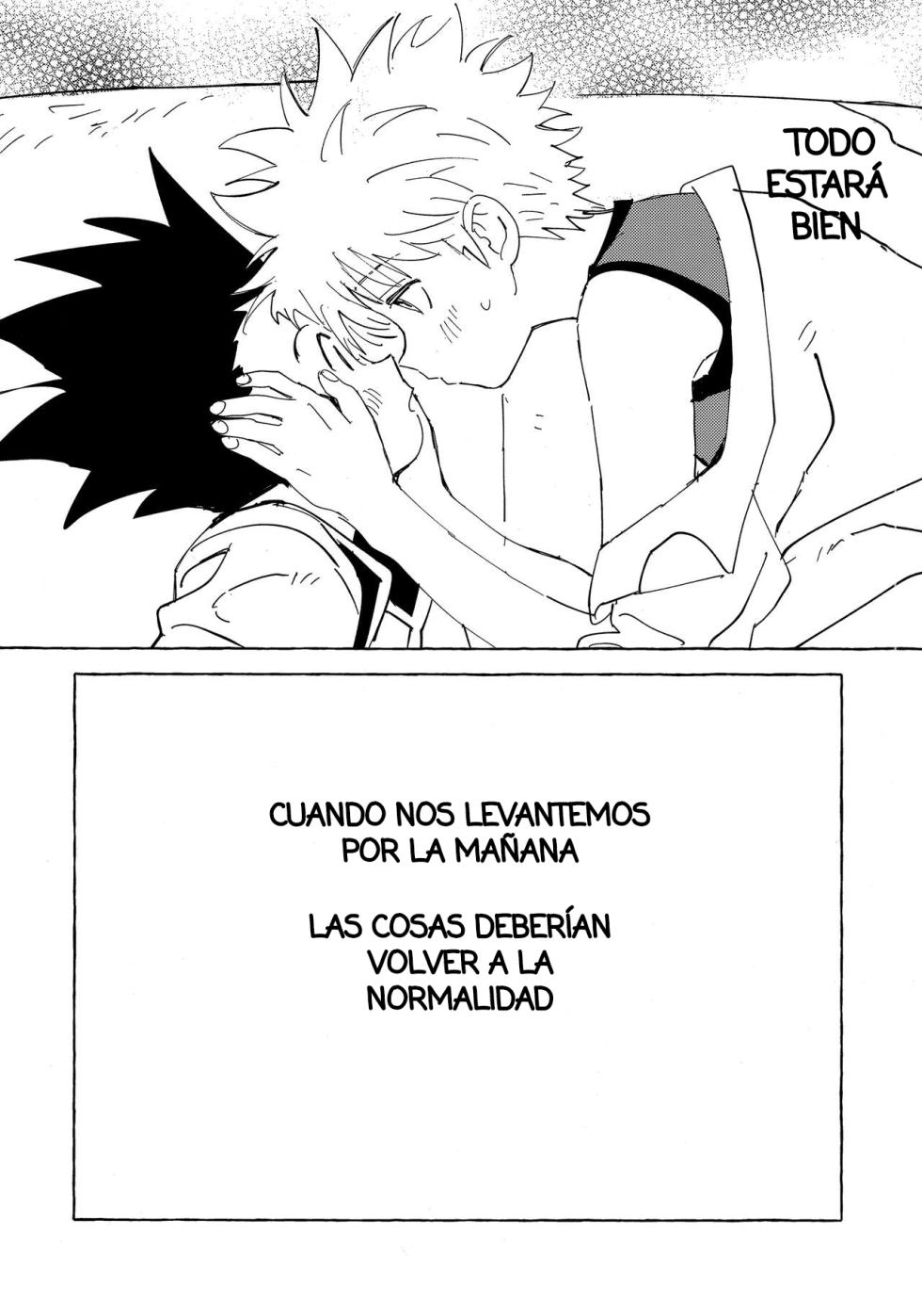 [Watagashi Maker (Tomiko)] Otona no Manegoto | Imitación Adulta (Hunter x Hunter) [Spanish] [Starlit Fansub] - Page 30