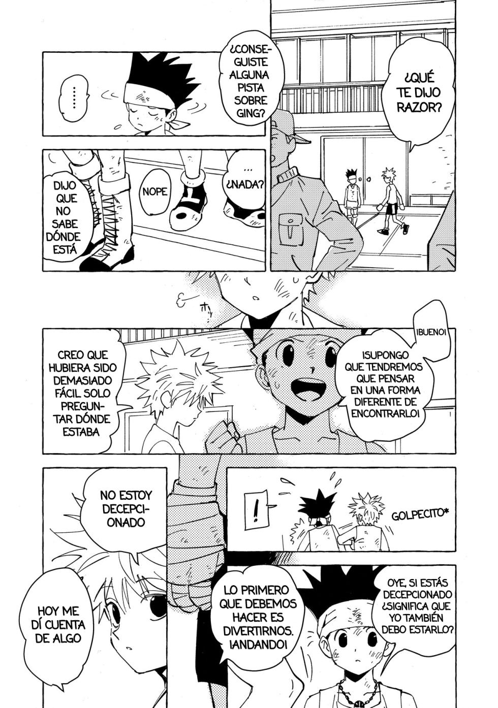 [Watagashi Maker (Tomiko)] Otona no Manegoto | Imitación Adulta (Hunter x Hunter) [Spanish] [Starlit Fansub] - Page 35