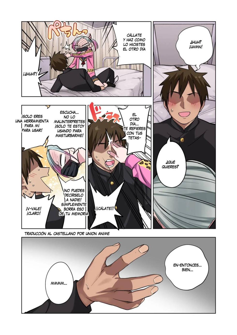 [Gujira 4 Gou (Gujira)] Tsuntsun Yankee-chan wa Yowayowa Chikubi o Ijireba Kekkou Nandemo Yarasete Kureru | Chica delincuente te dejará hacer casi cualquier cosa si juegas con sus sensibles pezones [Spanish] - Page 19