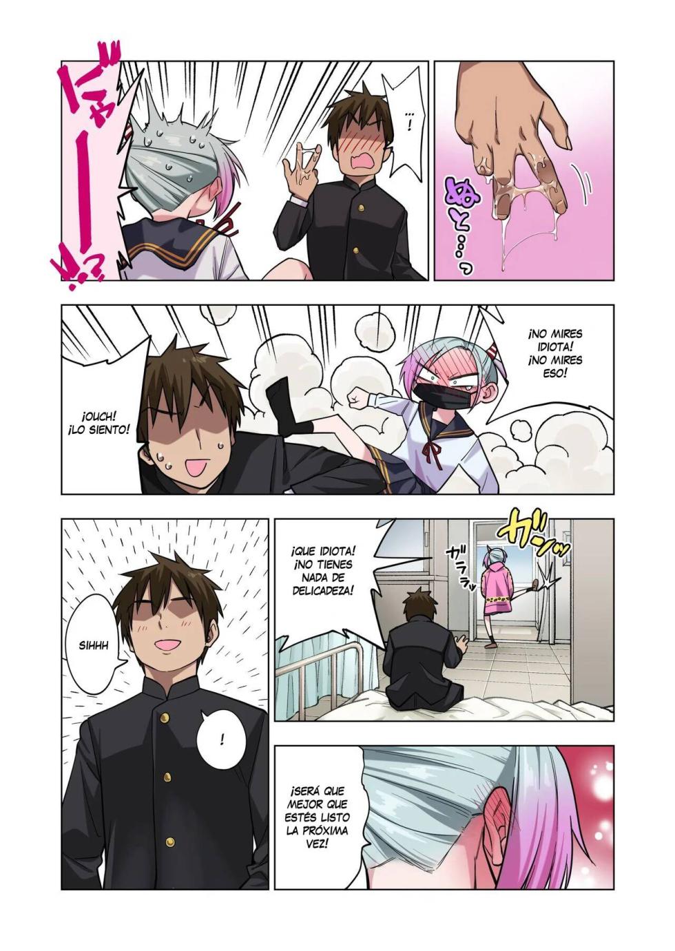 [Gujira 4 Gou (Gujira)] Tsuntsun Yankee-chan wa Yowayowa Chikubi o Ijireba Kekkou Nandemo Yarasete Kureru | Chica delincuente te dejará hacer casi cualquier cosa si juegas con sus sensibles pezones [Spanish] - Page 27