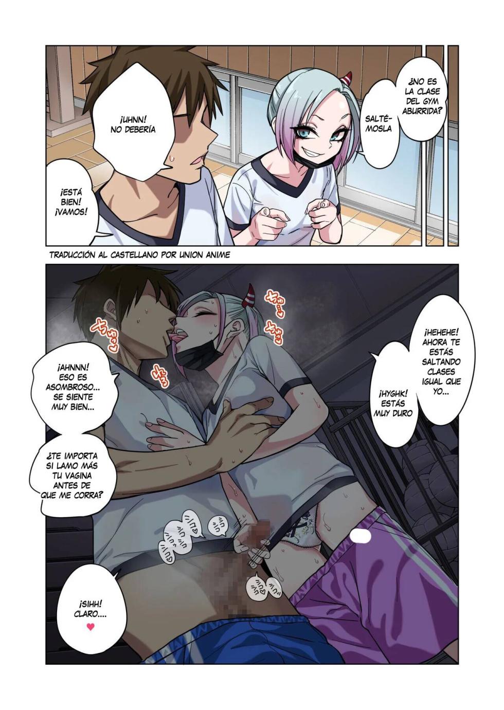[Gujira 4 Gou (Gujira)] Tsuntsun Yankee-chan wa Yowayowa Chikubi o Ijireba Kekkou Nandemo Yarasete Kureru | Chica delincuente te dejará hacer casi cualquier cosa si juegas con sus sensibles pezones [Spanish] - Page 31