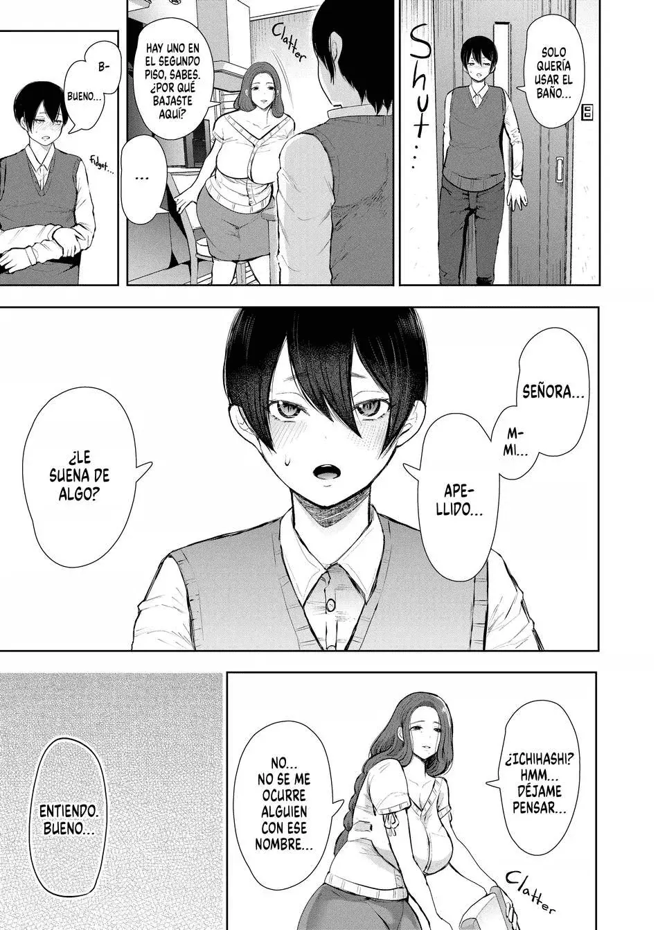 [Shomu] Mukashi no Uwaki Aite no ko ga Jitsu wa Watashi no Musuko no Doukyuusei de [Spanish] [Anime No Mansebia, System HikkiNeet, Kaico no Fansub] [Spanish] [Digital] [Decensored] - Page 17