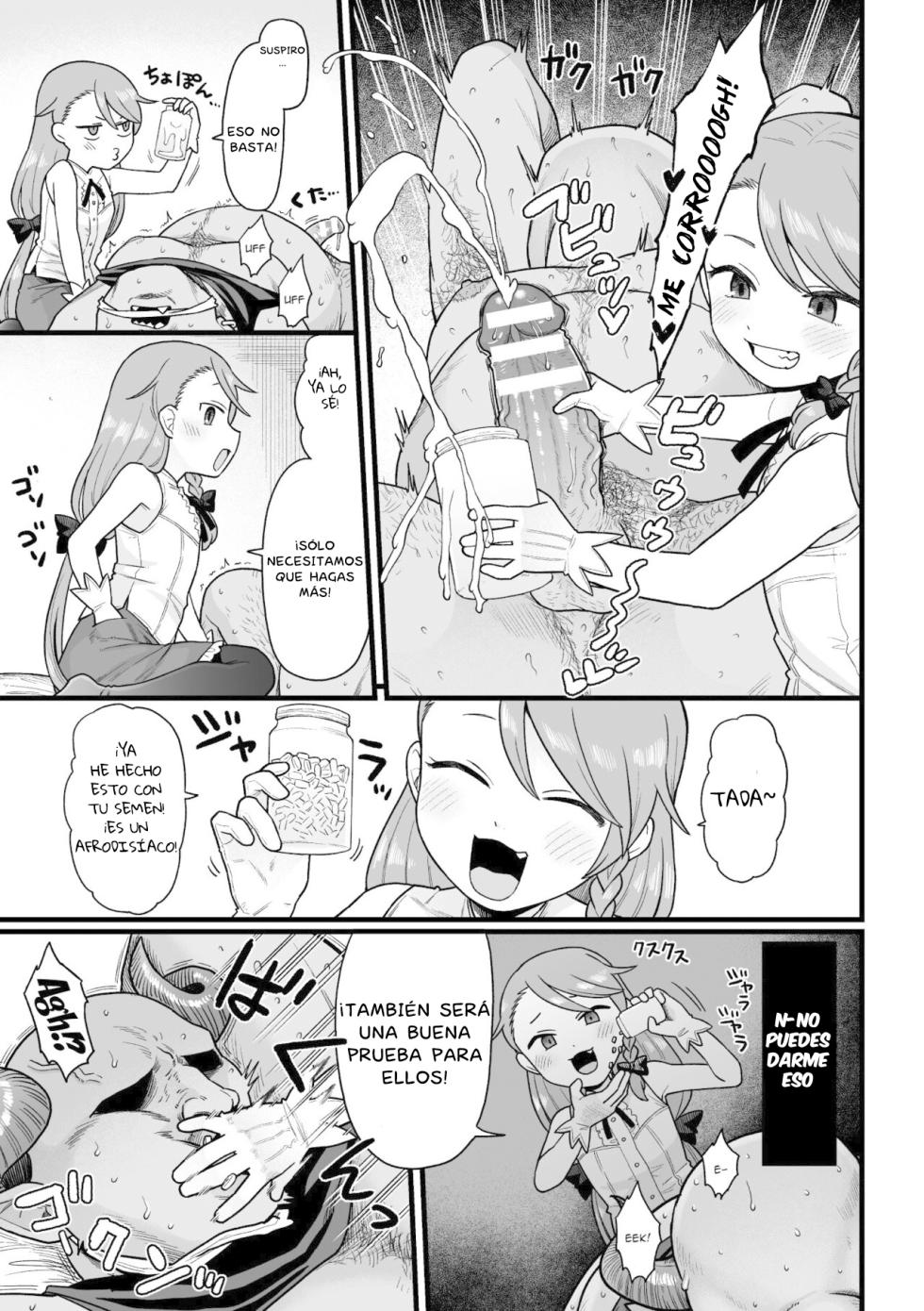 [Koyama shigeru] El fracaso de la bruja ~Contrataque: sexo hasta el embarazo~ (2D Comic Magazine Mesugaki Haramase Seisai! Wakarase Chakushou de Omedeta Mama Debut Vol. 1) [Spanish] - Page 7