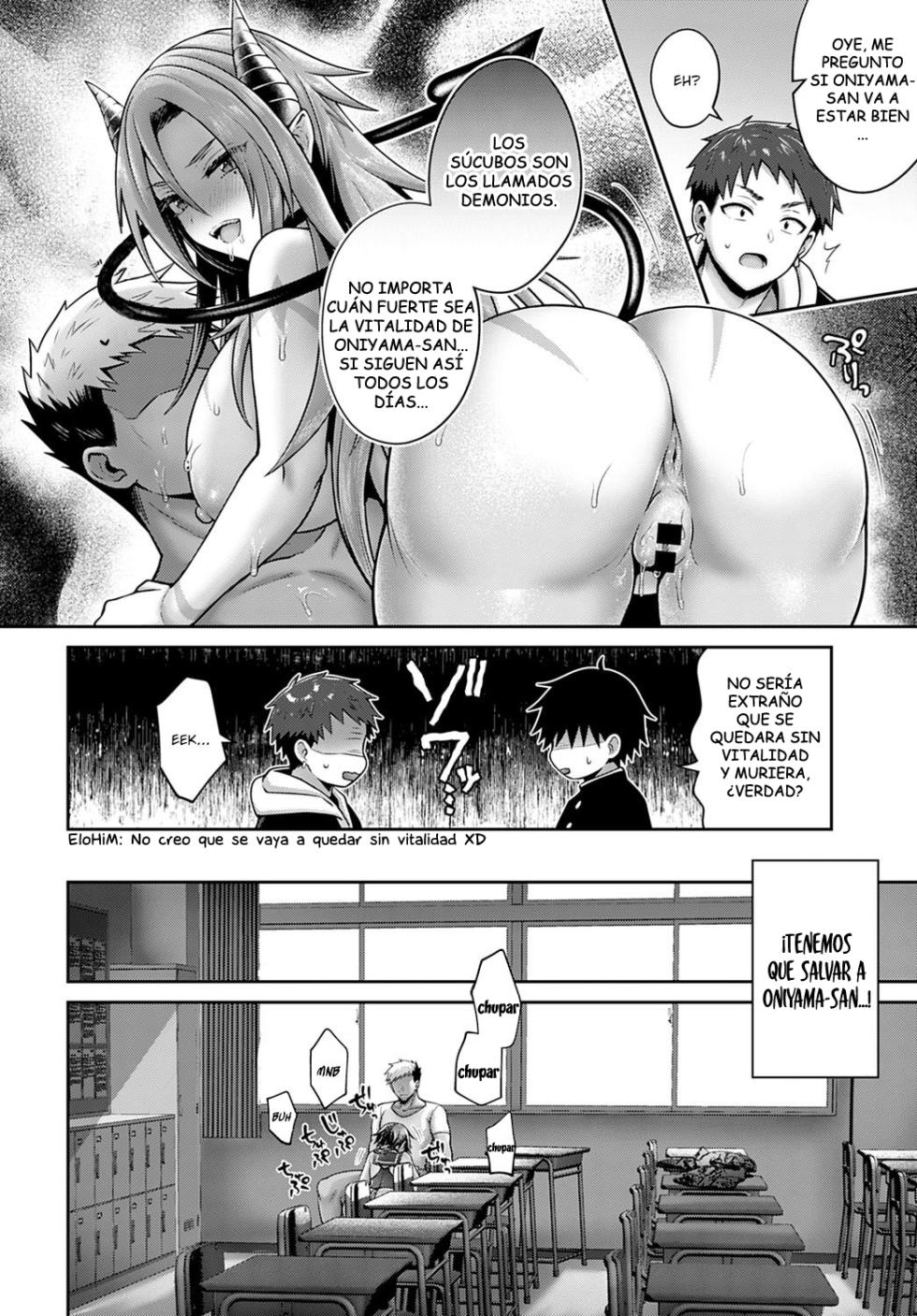 [Uten Ameka] Namaiki Inma no Seijijou ~Kouhen~ | Situación Sexual con una Insolente Sucubo - Parte 2 (COMIC Anthurium 2022-03) [Spanish] - Page 6