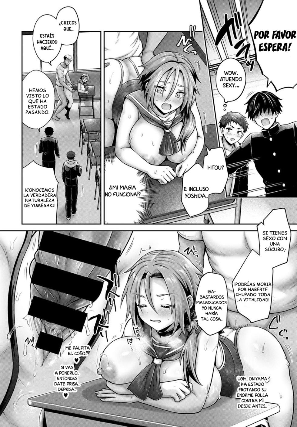 [Uten Ameka] Namaiki Inma no Seijijou ~Kouhen~ | Situación Sexual con una Insolente Sucubo - Parte 2 (COMIC Anthurium 2022-03) [Spanish] - Page 10