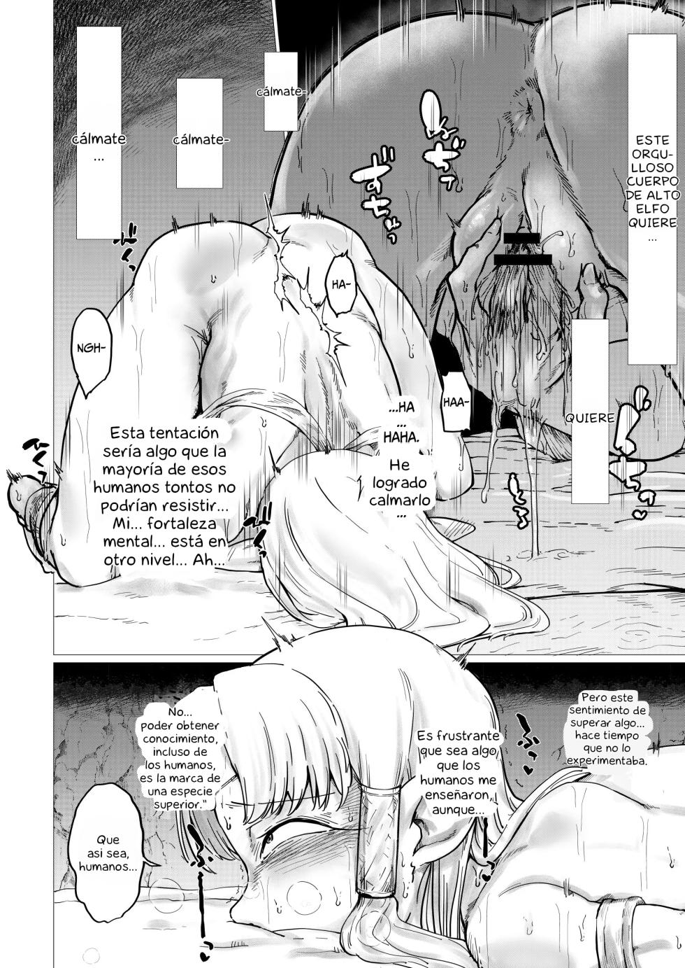 [HeMeLoPa (Yamada Shiguma)] Shikorufu | Elfa se masturba [Spanish] [Gtks] [Digital] - Page 13