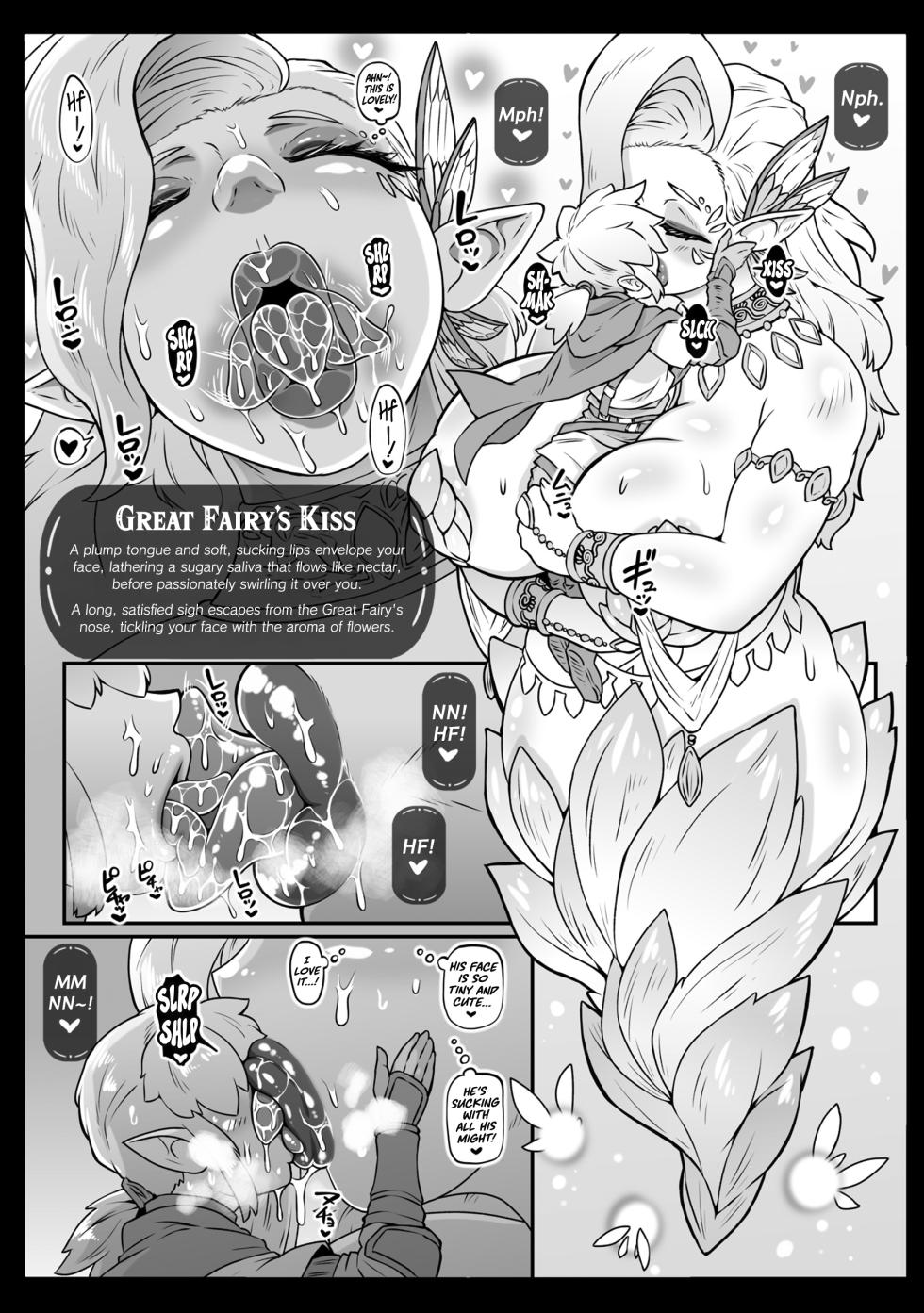 [Whitish Blacker (Andojing)] Daiyousei-sama no Densetsuteki na Tokunou Gohoushi | A Legendary Blessing From The Great Fairy (The Legend of Zelda: Tears of the Kingdom) [English] [Digital] - Page 8