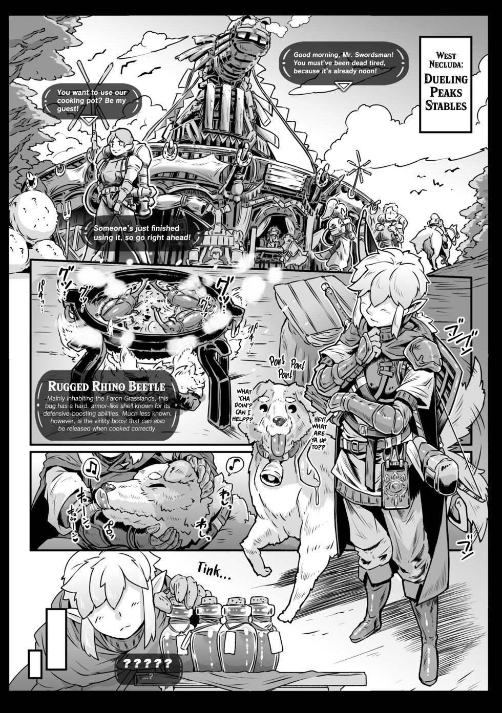 [Whitish Blacker (Andojing)] Daiyousei-sama no Densetsuteki na Tokunou Gohoushi | A Legendary Blessing From The Great Fairy (The Legend of Zelda: Tears of the Kingdom) [English] [Digital] - Page 26