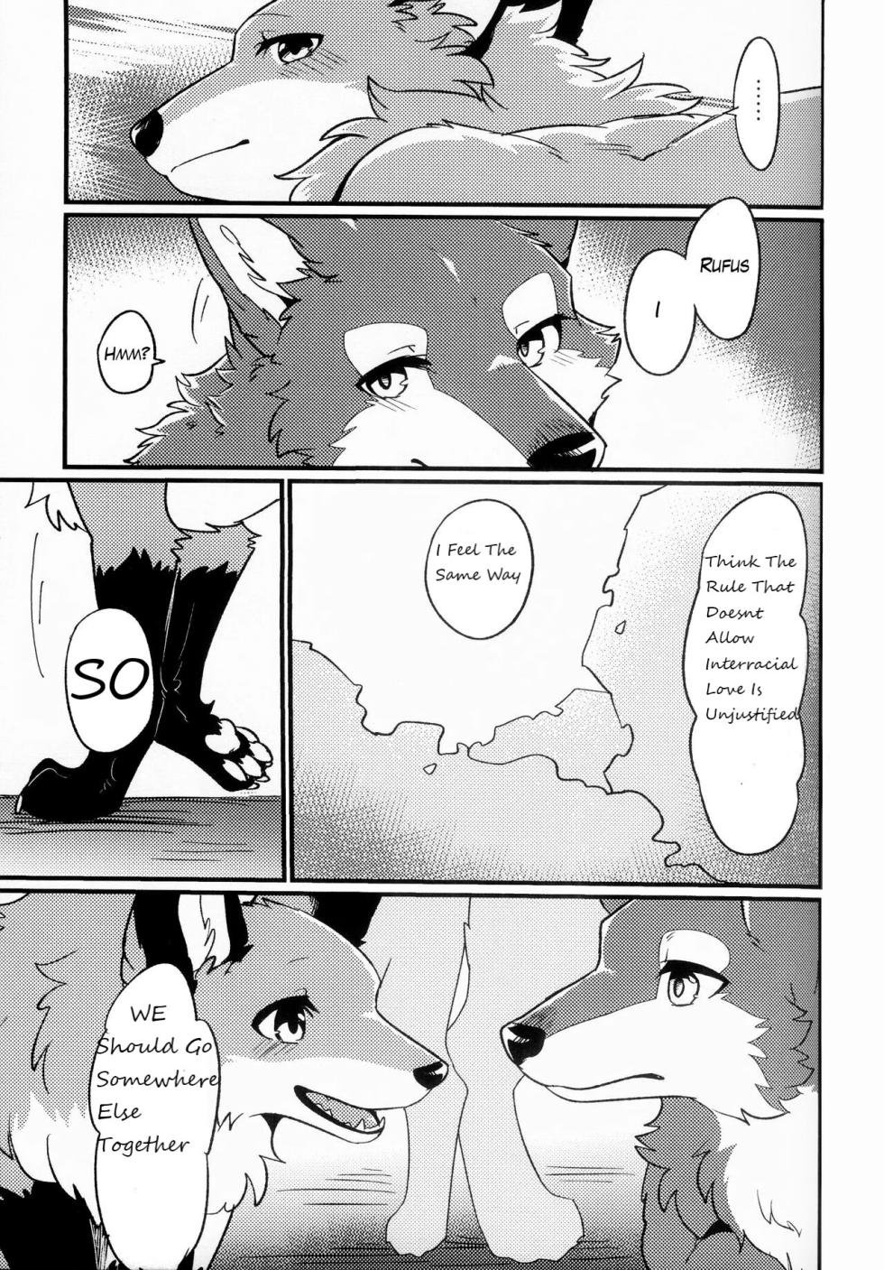 (Furrymosa 5) [Kaiten ParaDOGs (Minaga Tsukune)] IN THE FOREST [English] [Decensored] - Page 14