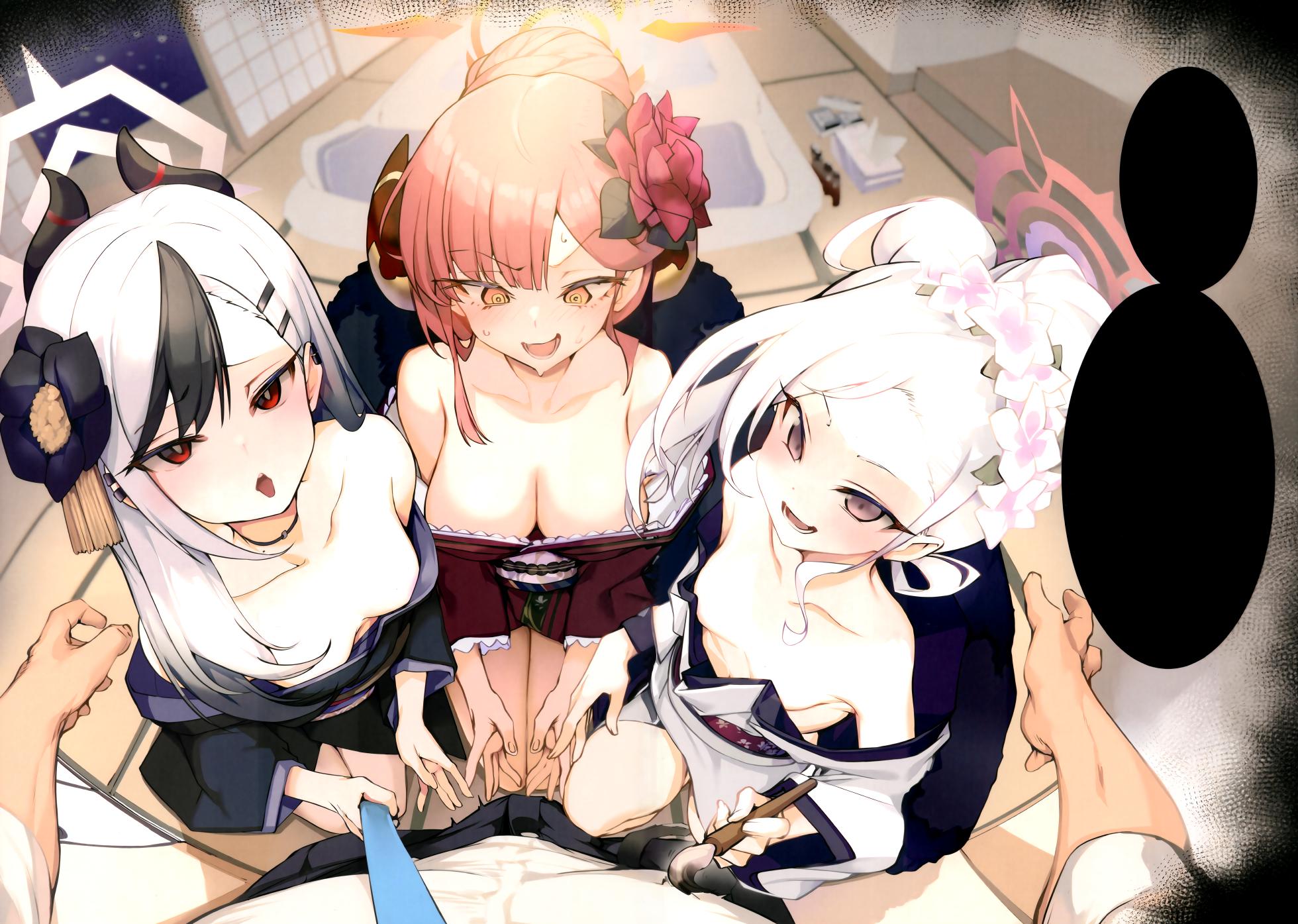 (C103) [Armadillo (Renji)] Tamari ni Tamatta Seiyoku Uketomemasu Sensei no Koto ga Daisukidakara... Seishori Schedule Go-Youi Shimashita❤ (Blue Archive) [Textless] - Page 13