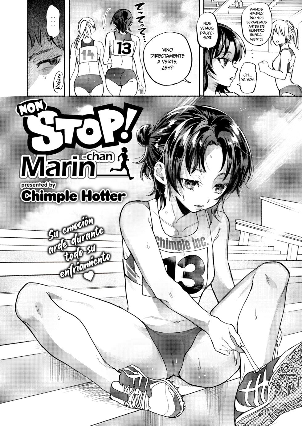 [Chimple Hotter] Nonstop! Marin-chan (Comic Shitsurakuten 2021-06) [Spanish] [Traducciones de Willard] [Decensored] - Page 3