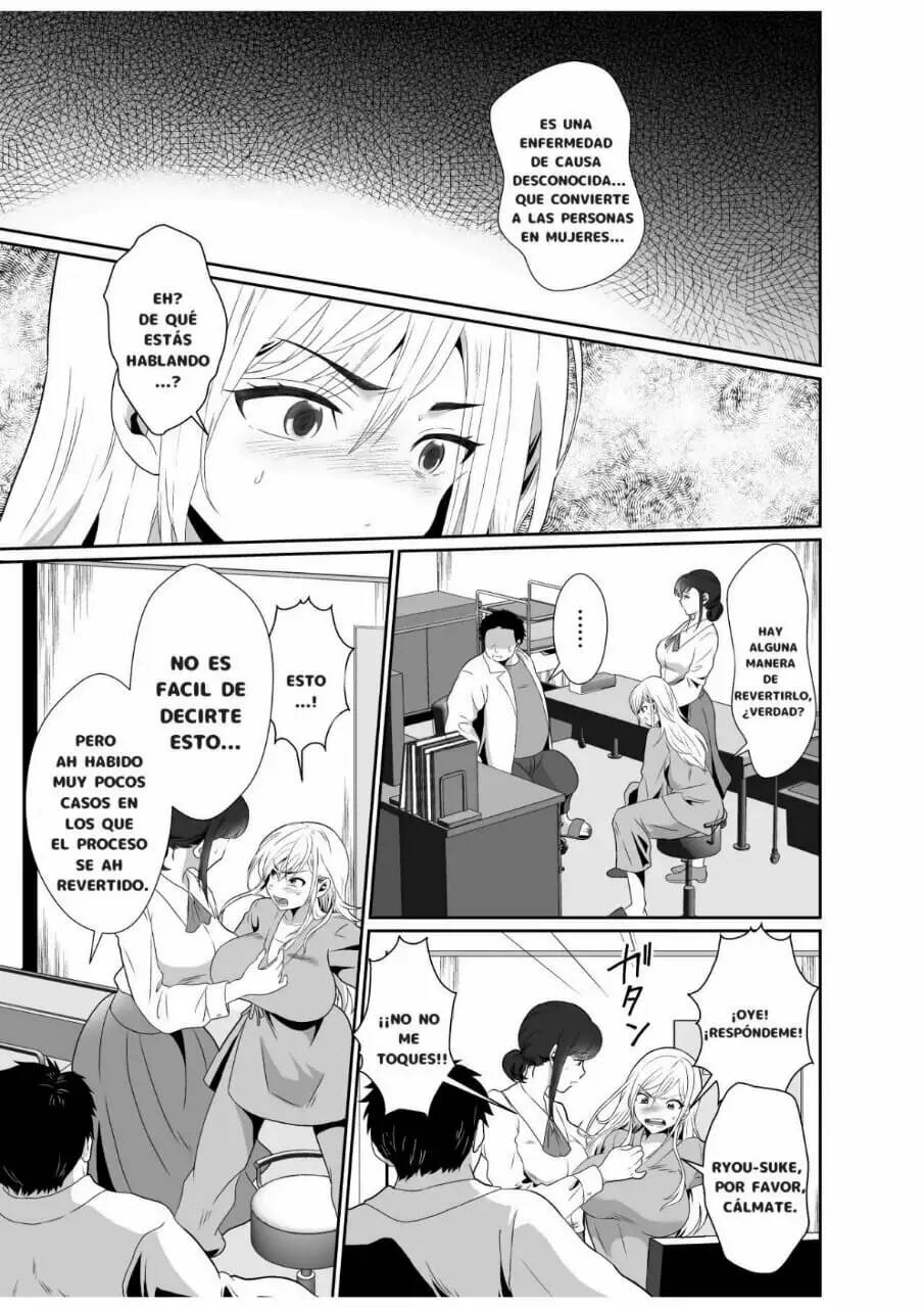 [Kinokko (Taguchi Monyata)] Uwakisyou no Otto ni Seitenkan Kusuri o Nomase Tsuzuketa Kekka | Los resultados de hacer que mi marido infiel beba continuamente una droga que modifica el género [Spanish] [TF Scans] - Page 10