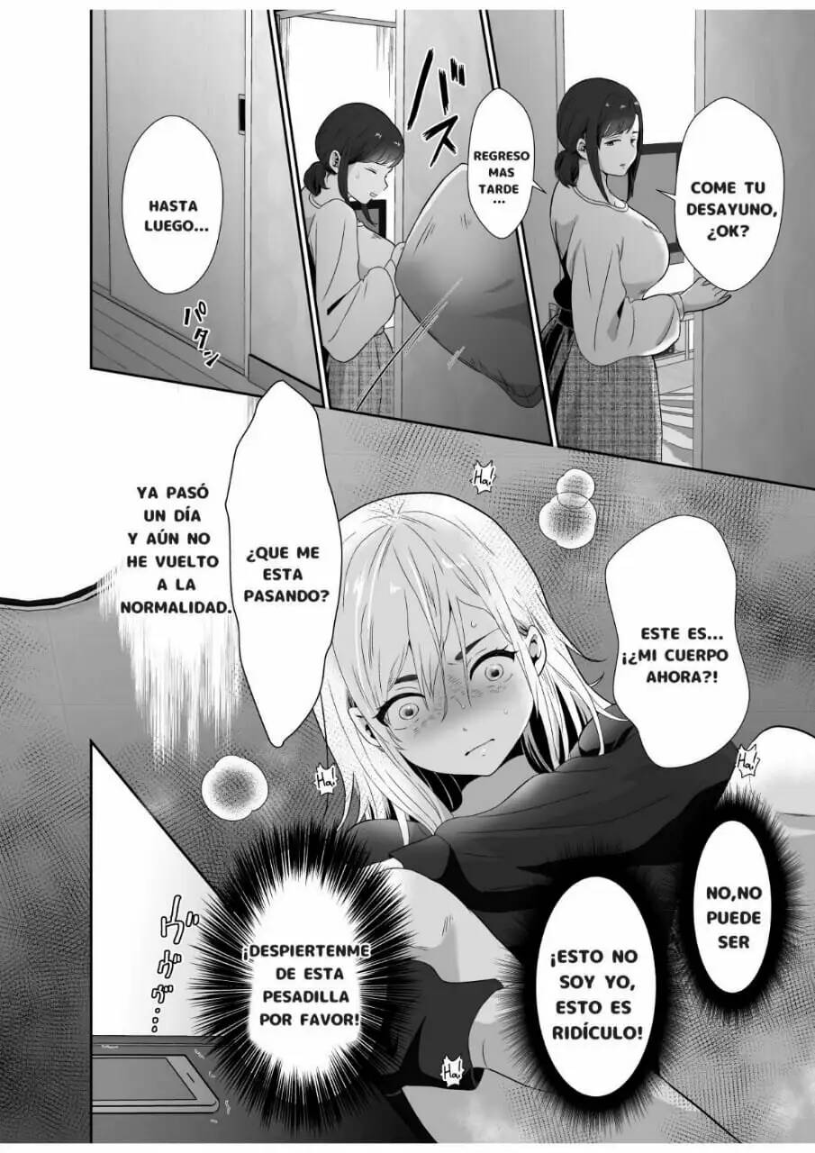 [Kinokko (Taguchi Monyata)] Uwakisyou no Otto ni Seitenkan Kusuri o Nomase Tsuzuketa Kekka | Los resultados de hacer que mi marido infiel beba continuamente una droga que modifica el género [Spanish] [TF Scans] - Page 13